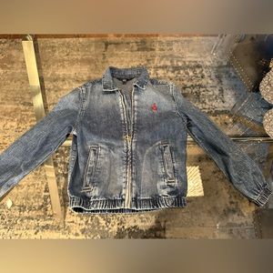 Boys Polo Denim Jacket Size 7
